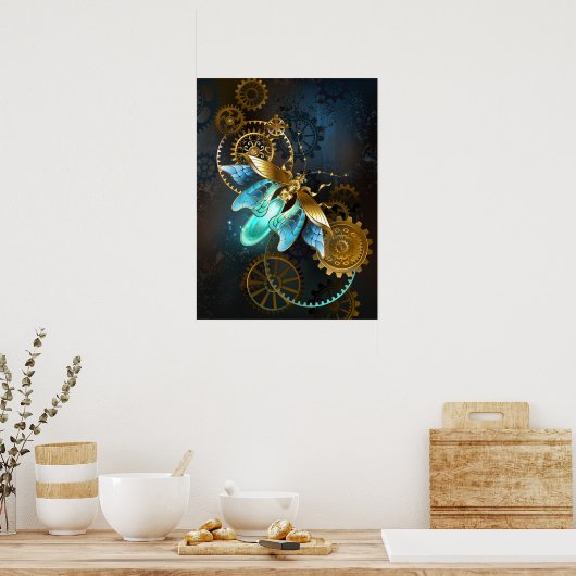 Steampunk Firefly Poster (Keuken)