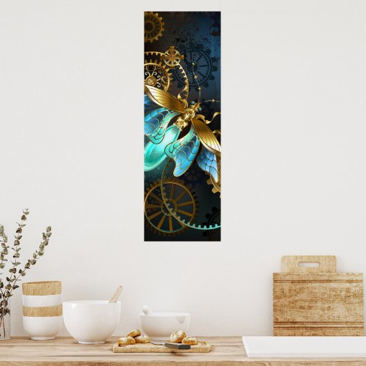 Steampunk Firefly Poster (Keuken)