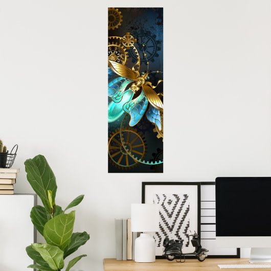 Steampunk Firefly Poster (Thuiskantoor)