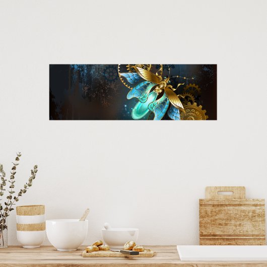 Steampunk Firefly Poster (Keuken)