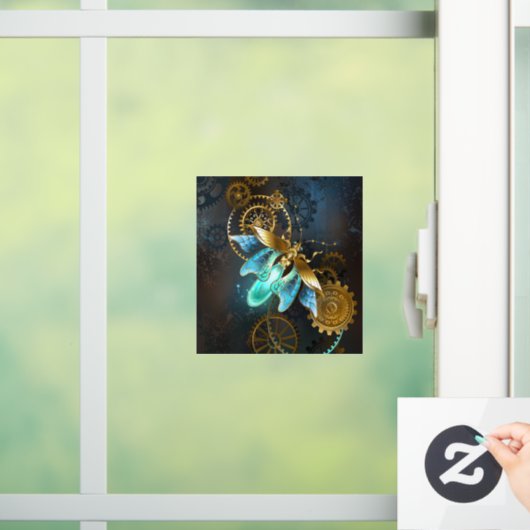 Steampunk Firefly Raamsticker (Huis)