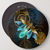 Steampunk Firefly Ronde Button 6,0 Cm (Voorkant /achterkant)