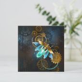 Steampunk Firefly Save The Date (Staand voorkant)
