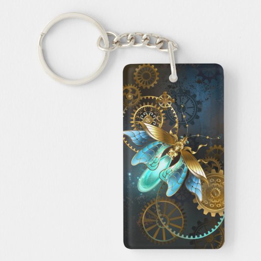 Steampunk Firefly Sleutelhanger (Voorkant)