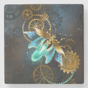 Steampunk Firefly Stenen Onderzetter