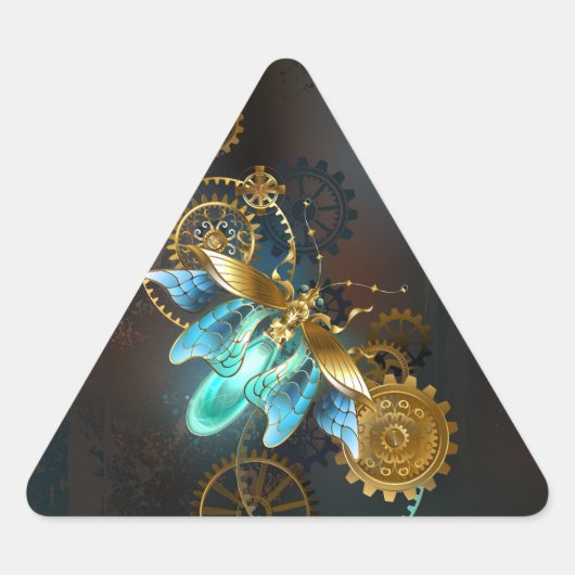 Steampunk Firefly Sticker (Voorkant)