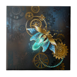 Steampunk Firefly Tegeltje