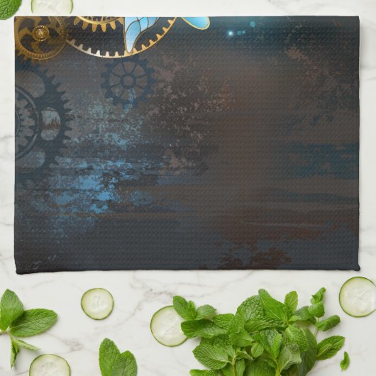 Steampunk Firefly Theedoek (Gevouwen)