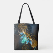 Steampunk Firefly Tote Bag (Achterkant)