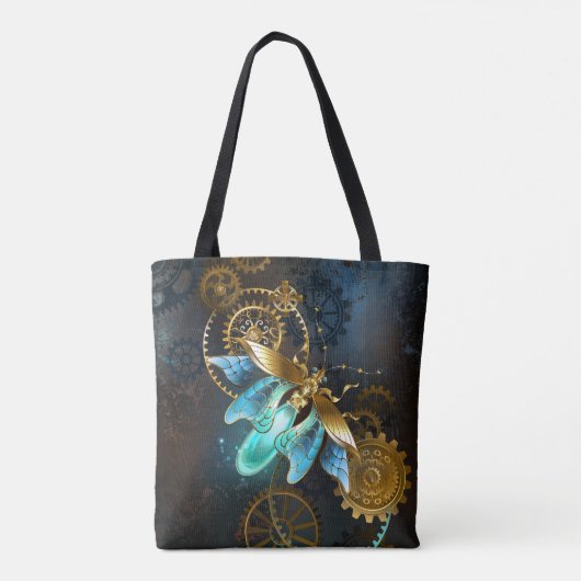 Steampunk Firefly Tote Bag (Achterkant)