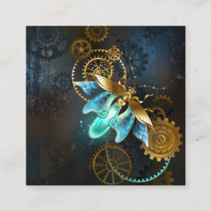 Steampunk Firefly Vierkante Visitekaartje