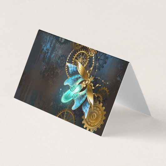 Steampunk Firefly Visitekaartje (Voorkant)