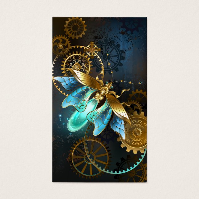 Steampunk Firefly Visitekaartje (Voorkant)