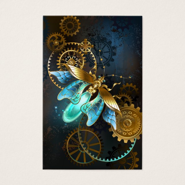Steampunk Firefly Visitekaartje (Voorkant)