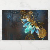 Steampunk Firefly Voedselcontainer Etiket (Enkel label)