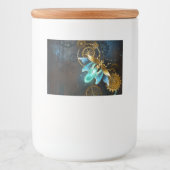 Steampunk Firefly Voedselcontainer Etiket (Voorkant)