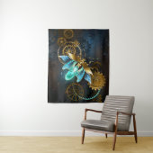 Steampunk Firefly Wandkleed (In situ)
