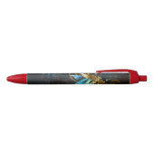 Steampunk Firefly Zwarte Inkt Pen (Bovenkant)