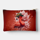 Steampunk Flamingo – Digitale fantasiekunst Etui (Achterkant)