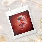 Steampunk Flamingo – Fantasie Digitale Kunst Bedankzakje (Geknipt)