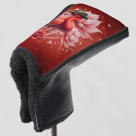 Steampunk Flamingo – Fantasie Digitale Kunst Golfheadcover