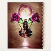 Steampunk Floating Perfume Fles Planner (Achterkant)