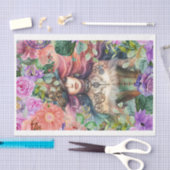 Steampunk Floral Dreams Tissuepapier (Craft)