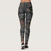 Steampunk Floral Lace Leggings (Achterkant)