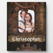 Steampunk foto achtergrond fotoplaat (Voorkant)