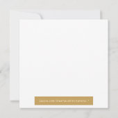 Steampunk Fotouitnodiging Kaart (Achterkant)