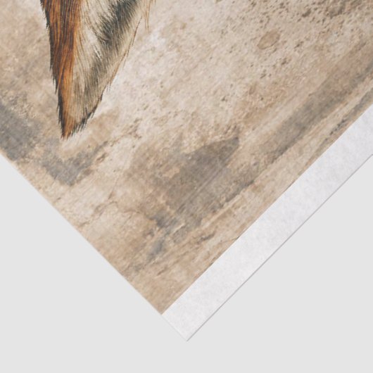 Steampunk Fox 1 Decoupage tissuepapier (Detail)