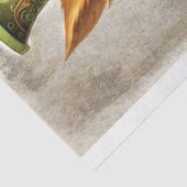 Steampunk Fox 3 Portret Decoupage Papier (Detail)