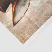 Steampunk Fox 4 Portret Decoupage Papier (Detail)