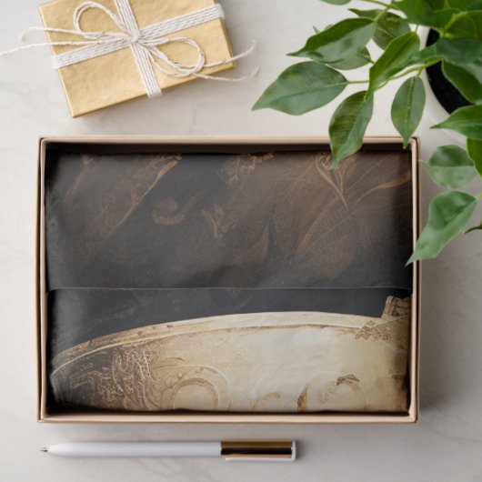 Steampunk Fox Head Tissuepapier (Geschenk)