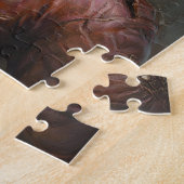 Steampunk Fox met een bril Legpuzzel (Zijkant)