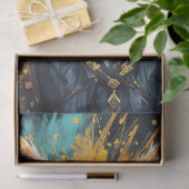 Steampunk Fox Portrait Decoupage Tissuepapier (Geschenk)