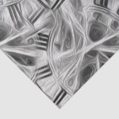 Steampunk fractal tissuepapier (Detail)