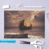 Steampunk Fractalscape, een schip voor alle bestem Tissuepapier (Craft)