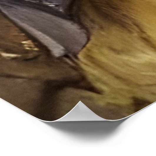 Steampunk French Bulldog Poster (Hoek)