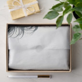 Steampunk Friesian Horse waterverf Decoupage Tissuepapier (Geschenk)