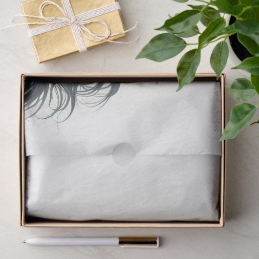 Steampunk Friesian Horse waterverf Decoupage Tissuepapier (Geschenk)