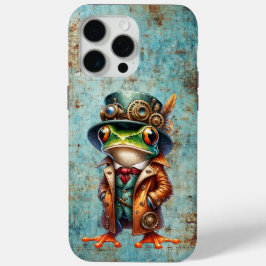 Steampunk Frog iPhone 15 Pro Max Hoesje
