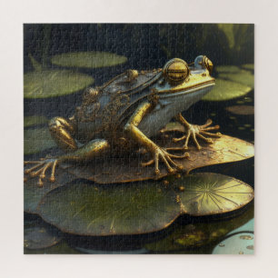 Steampunk Frog   Gotische kunst Legpuzzel