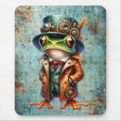 Steampunk Frog Muismat (Voorkant)