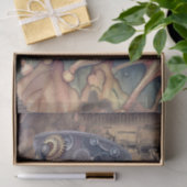 Steampunk Frog Tissuepapier (Geschenk)