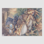 Steampunk Frog Tissuepapier (Voorkant)