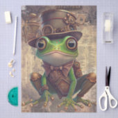 Steampunk Frog Tissuepapier (Craft)