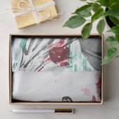 Steampunk Fun Zwart Roze Zebra Decoupage Tissuepapier (Geschenk)