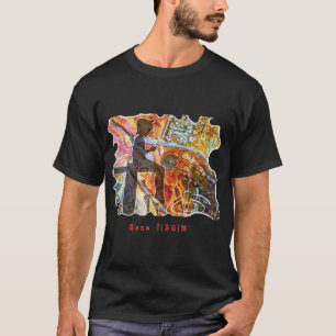 STEAMPUNK GAAT VISSEN KIND VISST VANAF STEIGER T-SHIRT