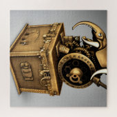 Steampunk Ganesh Elephant Timetravel Device Legpuzzel (Horizontaal)